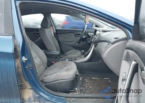 2013 Hyundai Elantra Gls from USA, damaged, VIN KMHDH4AE7DU954007